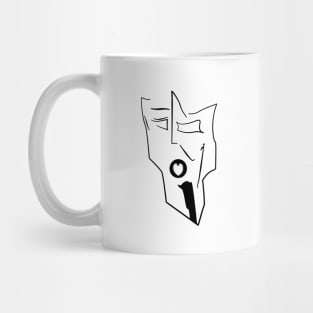 Ambiguous Fearful Clan Face Mug